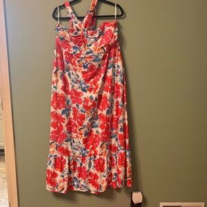 Grace Karin Strapless Floral Dress